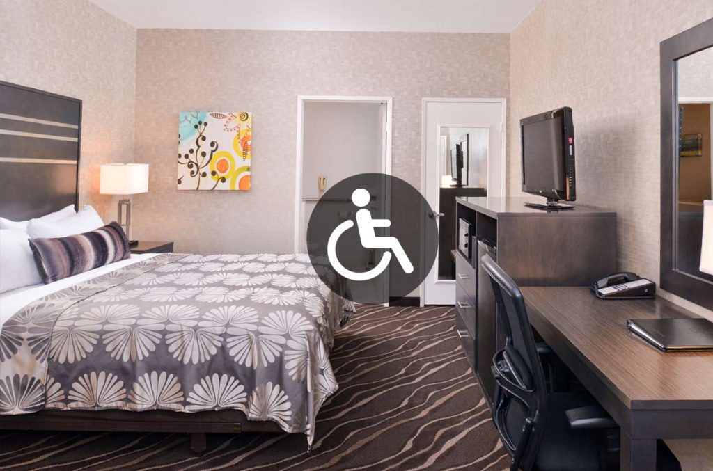 handicap accessible living room