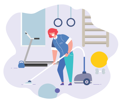 House Keeper Cleaning