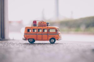 Picture of a toy VW van