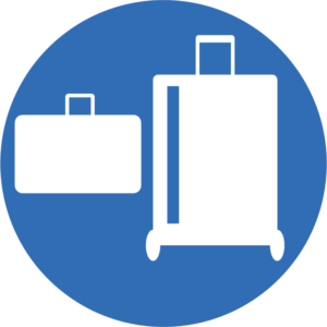 Graphic of luggage
