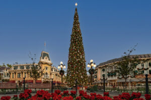 Christmas tree at Disneyland - image